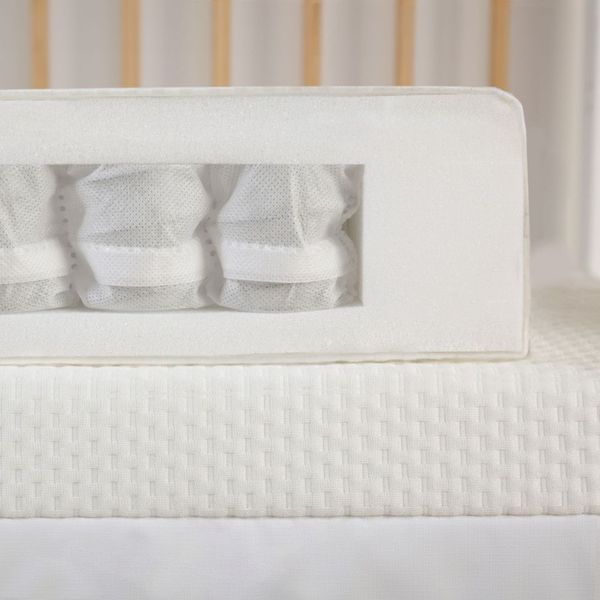 CuddleCo Signature Hypo-Allergenic Bamboo Pocket Sprung Cot Bed Mattress