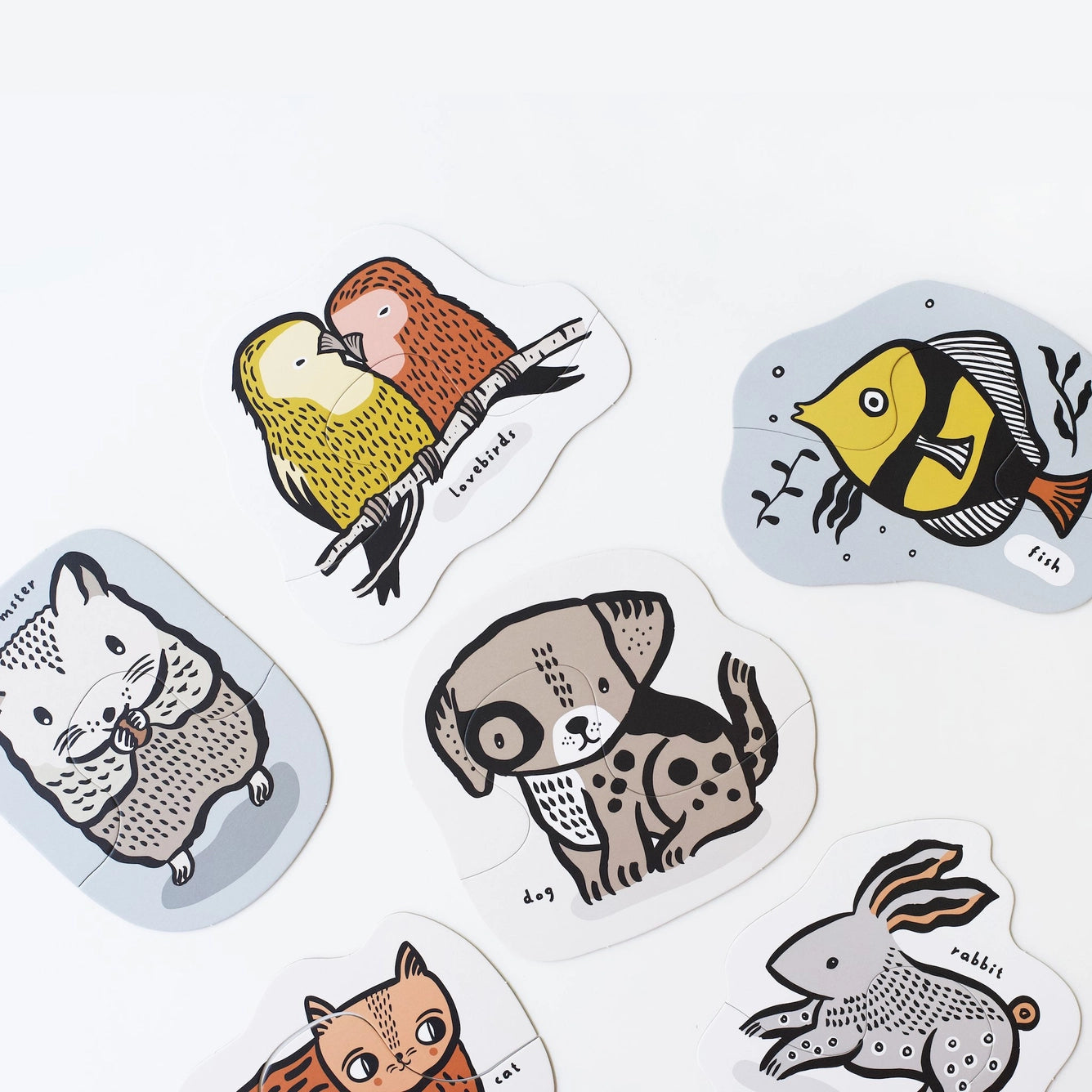 Wee Gallery Beginner Puzzles - Pets image 2