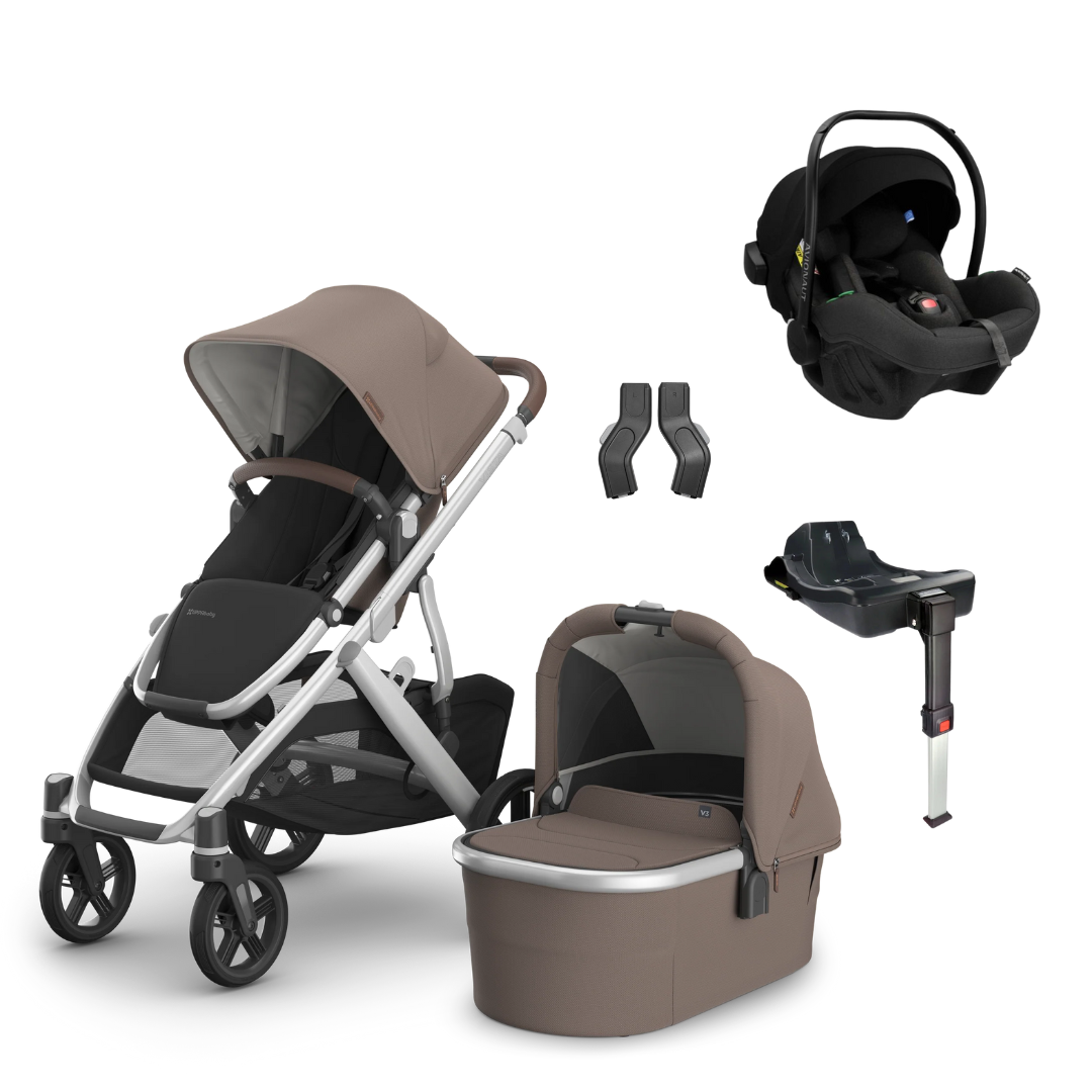 UPPAbaby Vista V3 Pushchair with Avionaut Pixel Pro Travel System