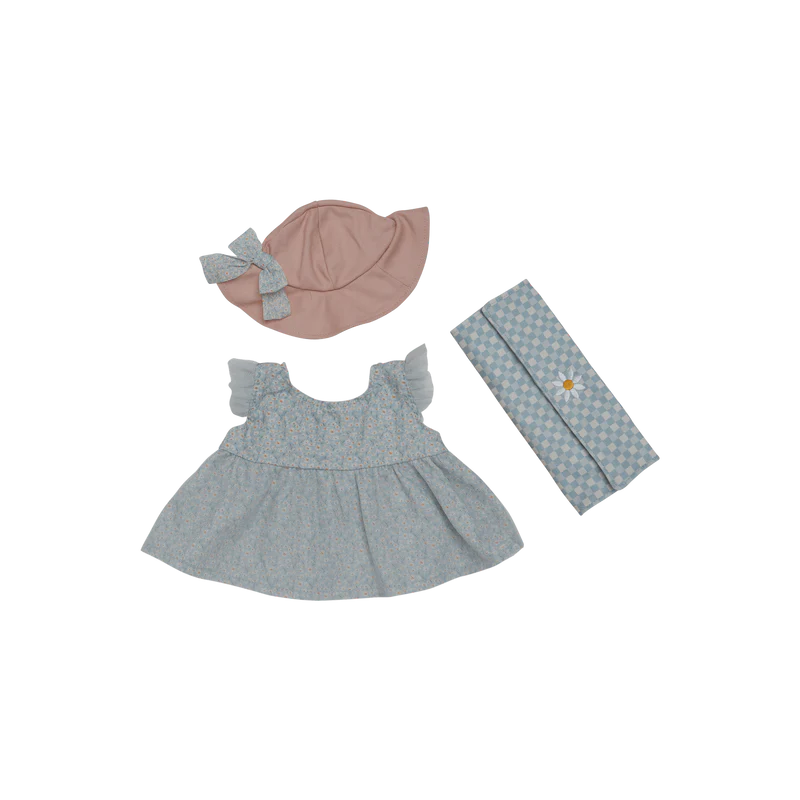 Olli Ella Dinkum Doll Outfit Set - Petal Picnic