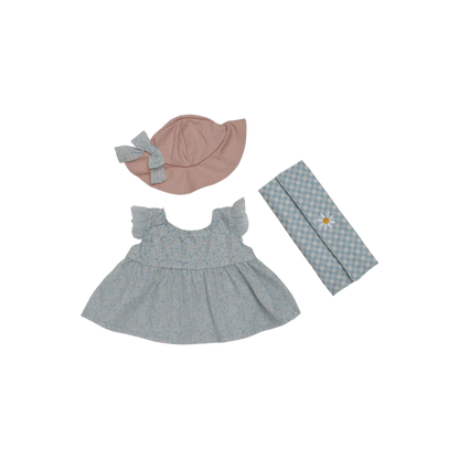 Olli Ella Dinkum Doll Outfit Set - Petal Picnic