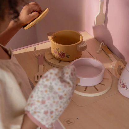 Little Dutch Wooden Play Kitchen - Pink