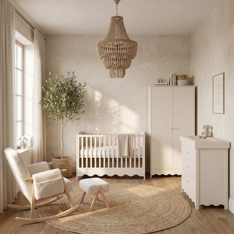 Bebe & Beyond Dancer 3 Piece Nursery Furniture Set - Cashmere
