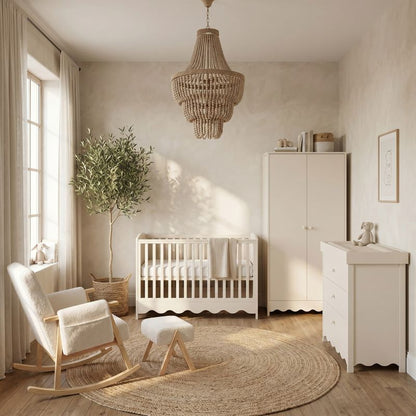 Bebe & Beyond Dancer 3 Piece Nursery Furniture Set - Cashmere