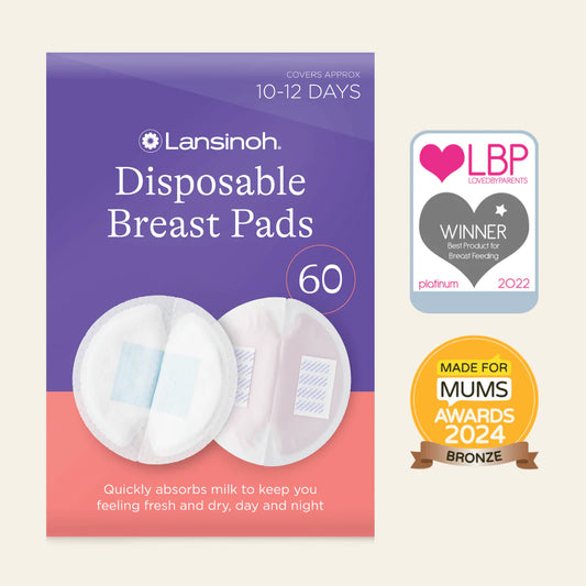 Lansinoh Disposable Breast Pads 60pk