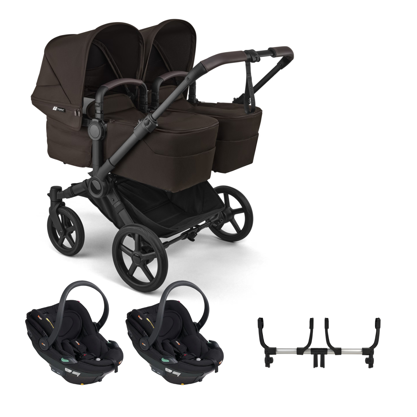 Bugaboo Donkey 6 Twin with BeSafe Go Beyond 2 Travel System