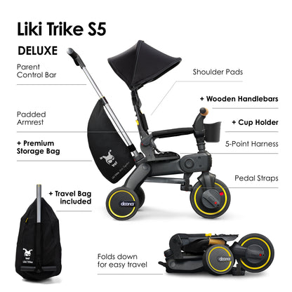 Doona Liki Trike S5 - Nitro Black