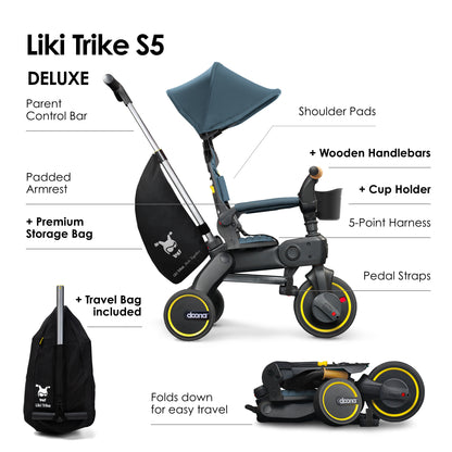 Doona Liki Trike S5 - Ocean Blue