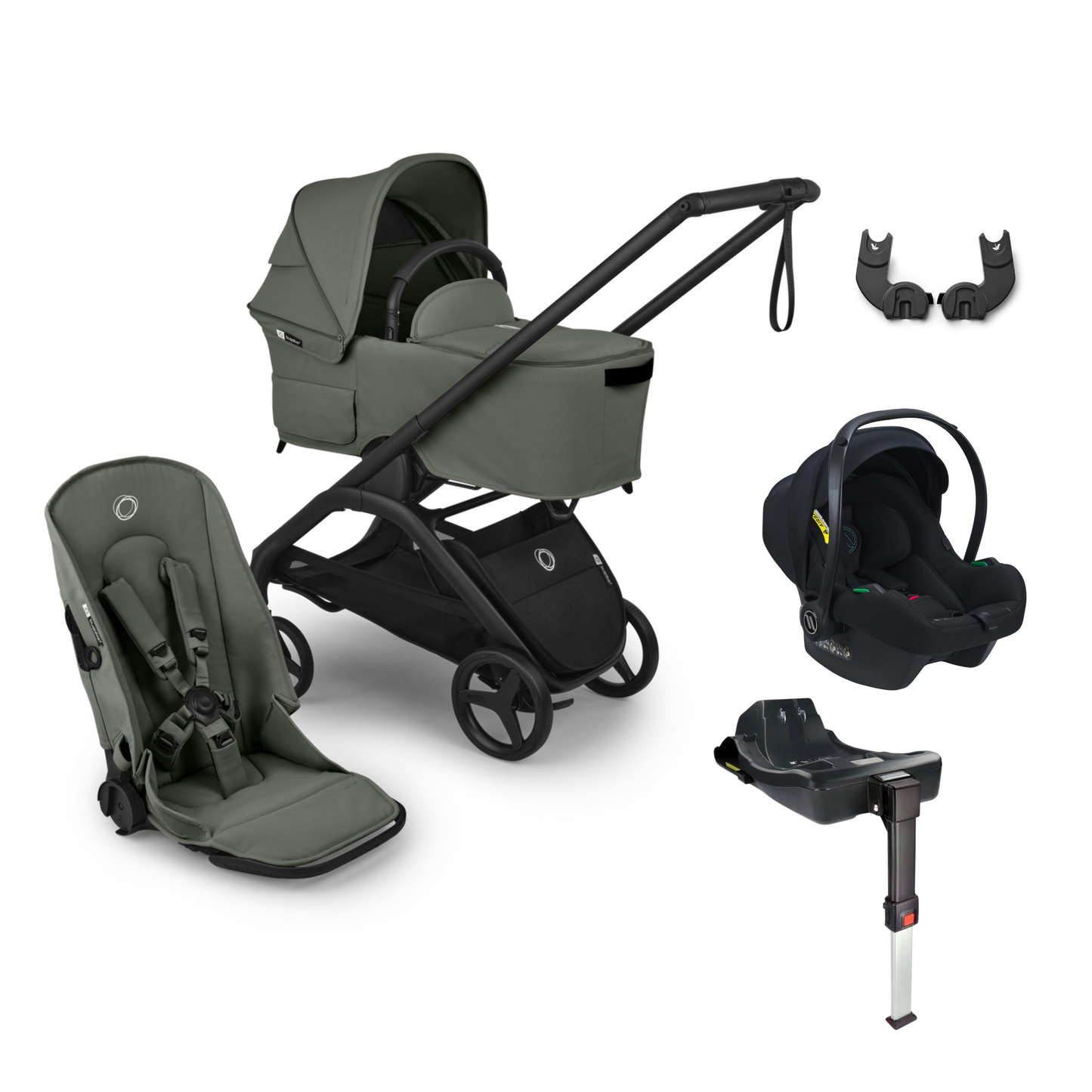 Bugaboo Dragonfly Plus Bundle with Avionaut Cosmo Smart Travel System