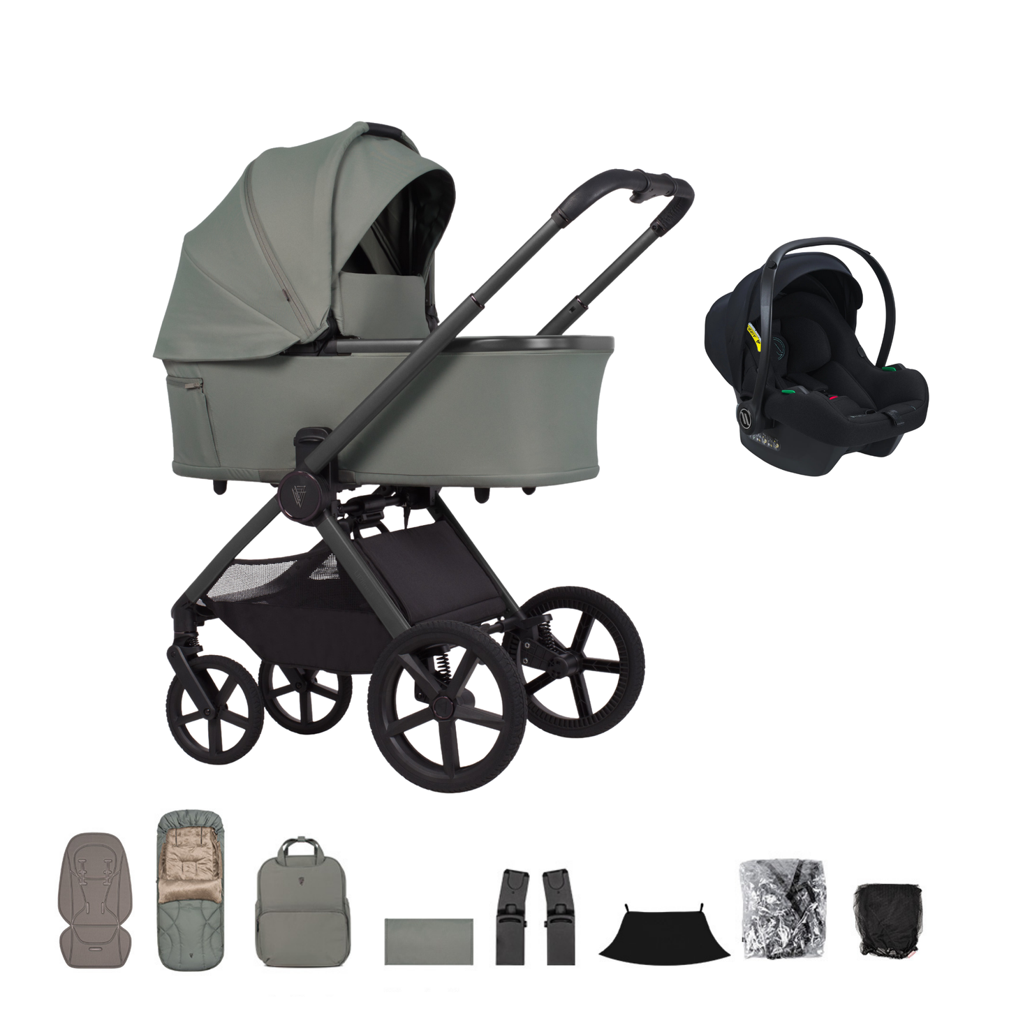 Venicci Upline 3 Pushchair with Avionaut Cosmo Smart Travel System