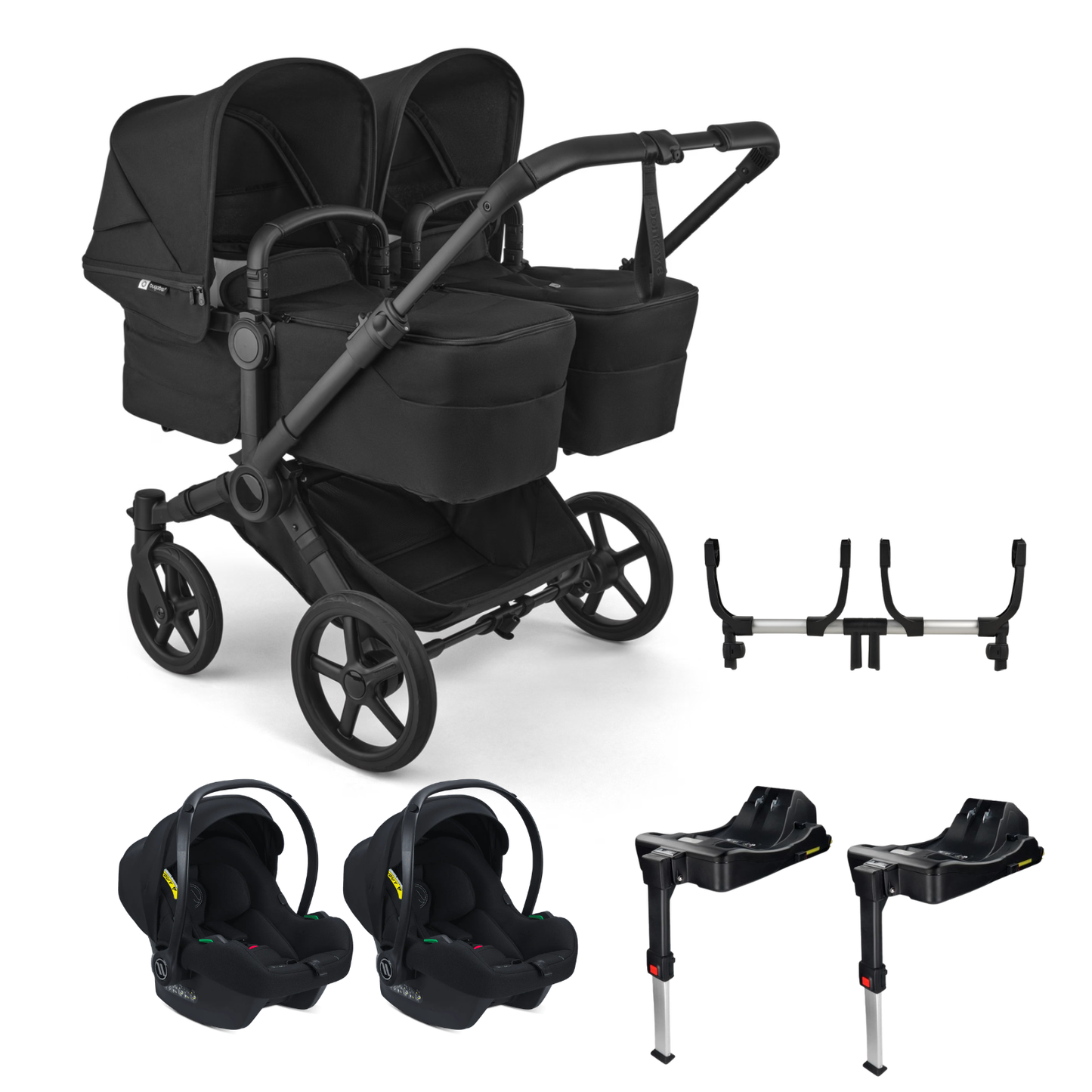 Bugaboo Donkey 6 Twin with Avionaut Cosmo Smart Travel System