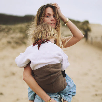 Wildride Toddler Carrier - Brown Linen