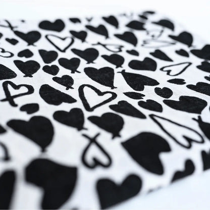 Etta Loves Love Heart Single Sensory Muslin - Birth To 4 Months