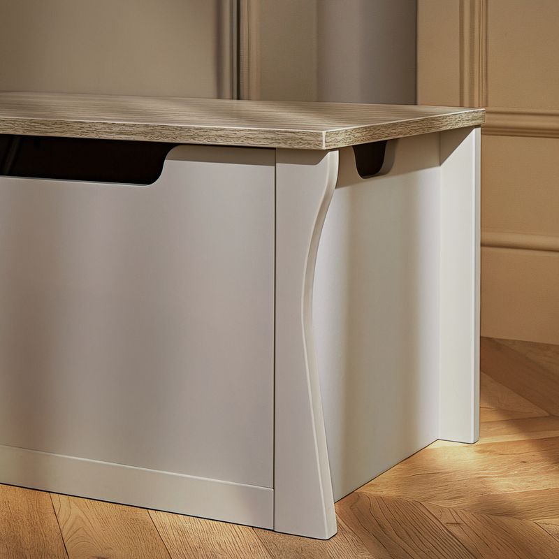 CuddleCo Clara Storage Box - Cashmere & Ash