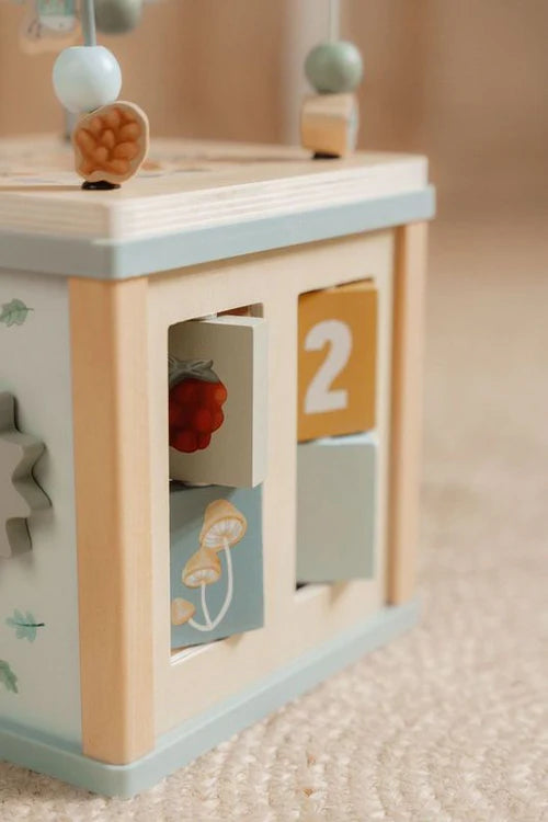 Little Dutch Wooden Activity Cube - Forest Friends image 4