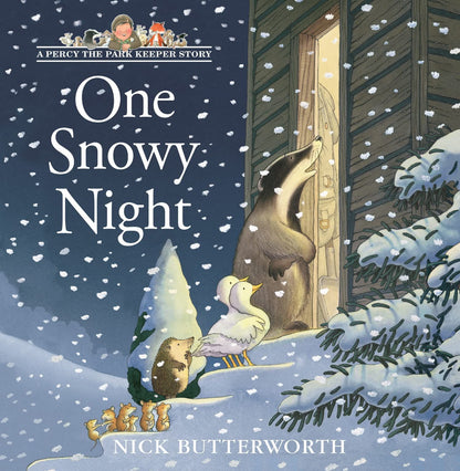One Snowy Night Board Book