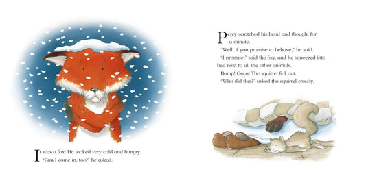 One Snowy Night Board Book