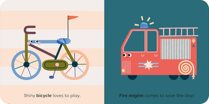 Mini Touch - On The Go - Touch & Feel Board Book