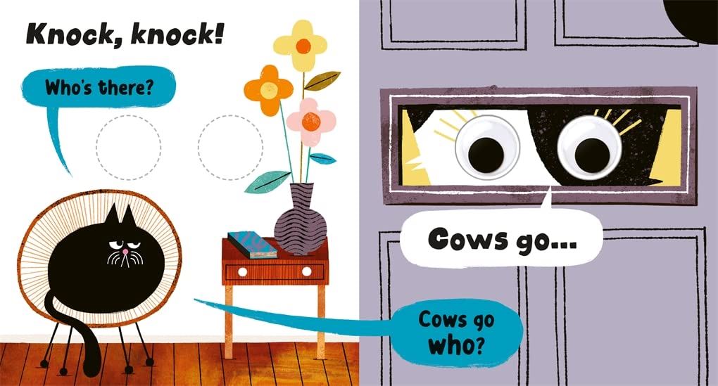 Knock Knock Who’s There (Magic Cat) Board Book