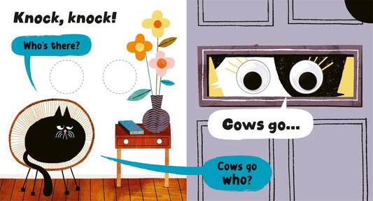 Knock Knock Who’s There (Magic Cat) Board Book
