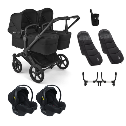Bugaboo Donkey Twin Complete Bundle with Avionaut Cosmo Smart Travel System