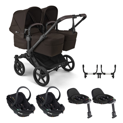 Bugaboo Donkey 6 Twin with BeSafe Go Beyond 2 Travel System