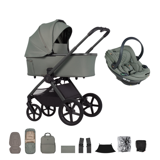 Venicci Upline 3 Pushchair with BeSafe Go Beyond 2 Travel System