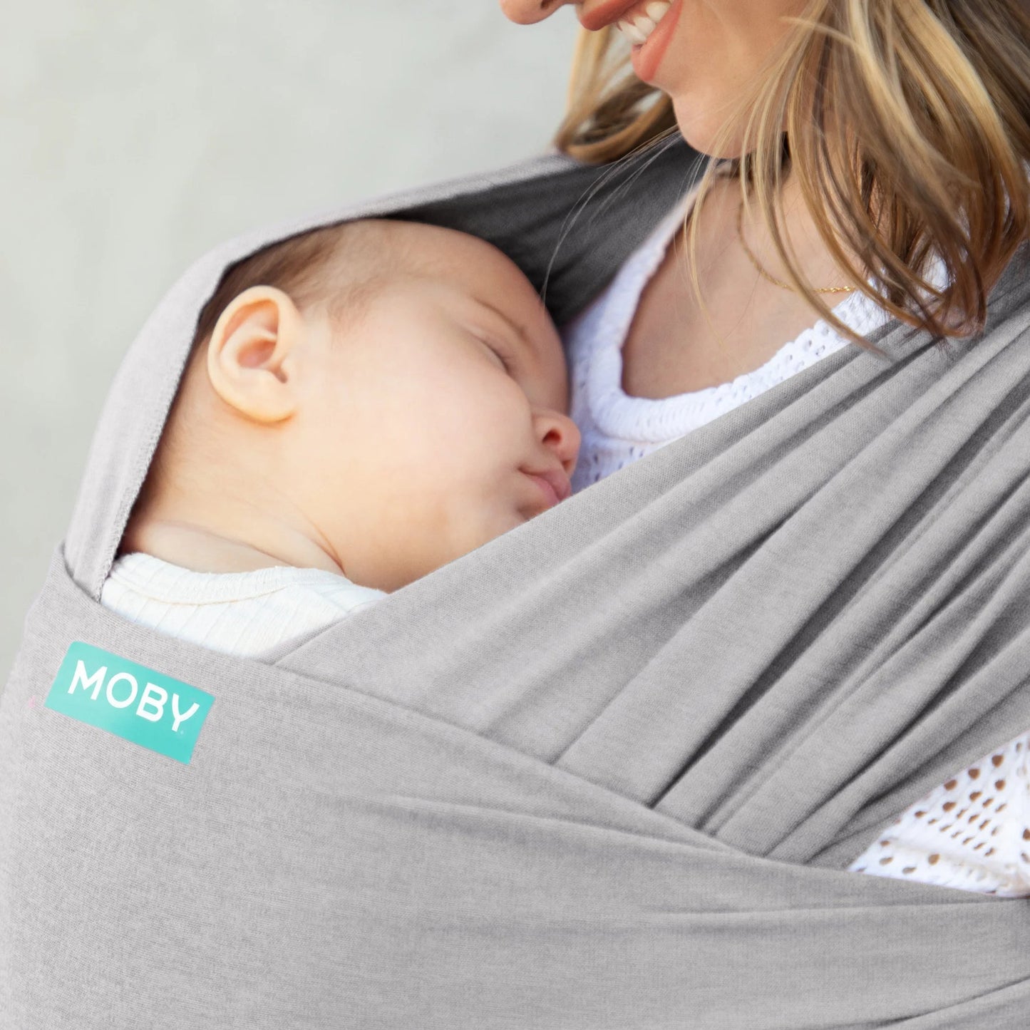 Moby Classic Wrap Baby Carrier - Grey