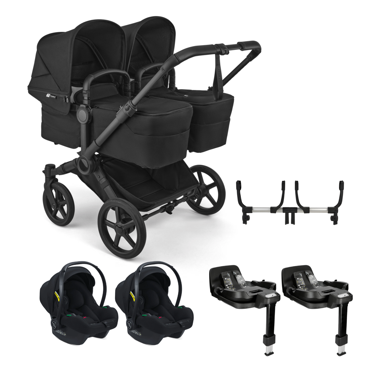Bugaboo Donkey 6 Twin with Avionaut Cosmo Smart Travel System