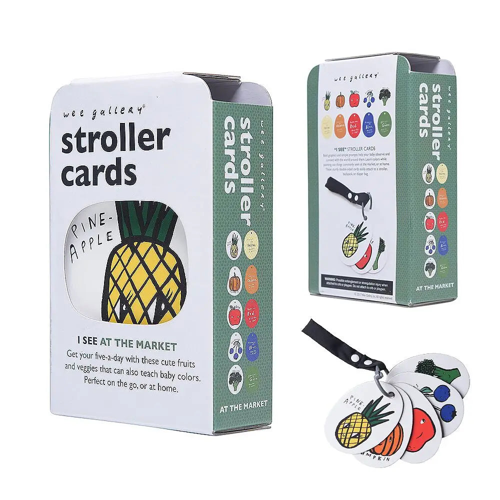 Wee Gallery Stroller Cards - I See At The Market image 2