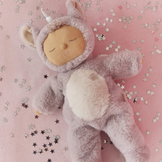 Olli Ella Cozy Dinkums Unicorn - Sweetpea image 1