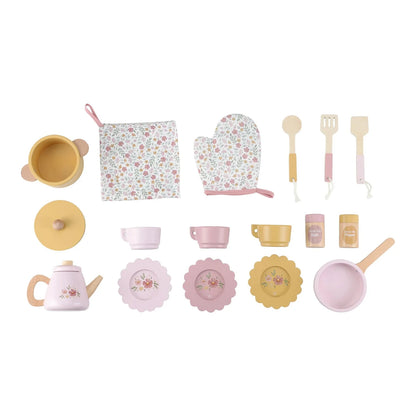 Little Dutch Wooden Play Kitchen - Pink