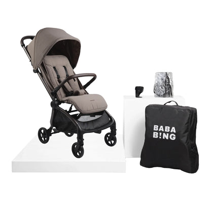 Bababing imi Auto Fold Compact Pushchair - Minky