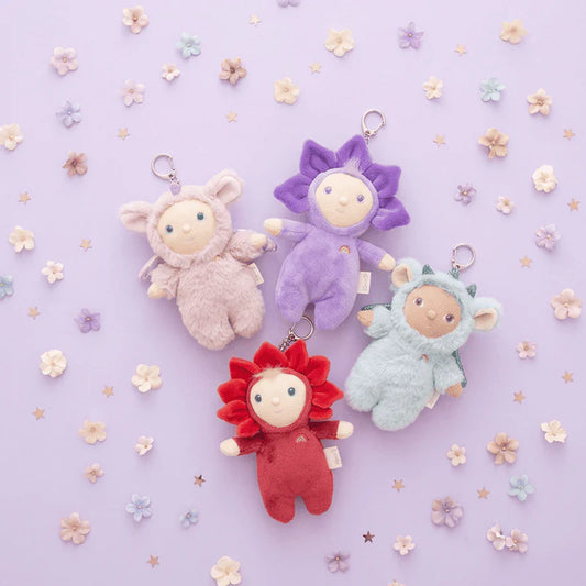 Olli Ella Dinky Bag Charm - Rose