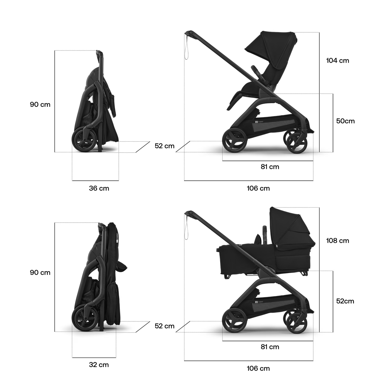 Bugaboo Dragonfly Plus Essential Bundle