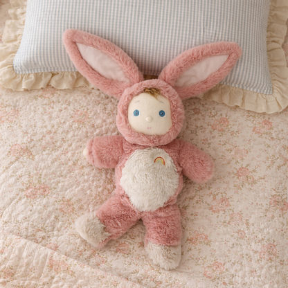 Olli Ella Cozy Day Dinkum - Bunny Pinkie