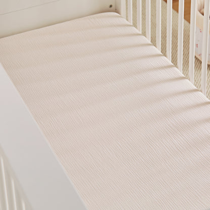 CuddleCo 2 Pack Cot Bed Sheets - Ditsy Cherry
