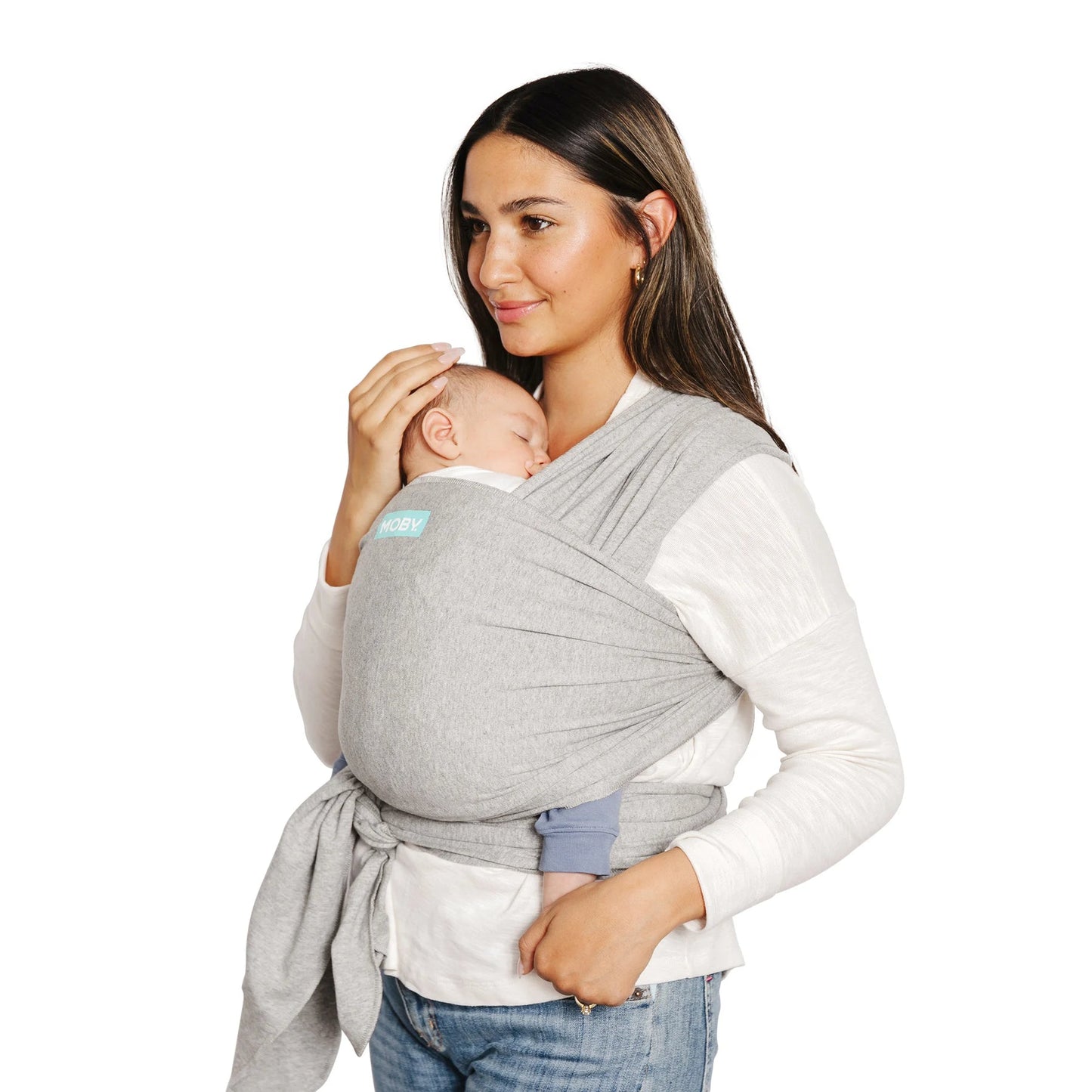 Moby Classic Wrap Baby Carrier - Grey