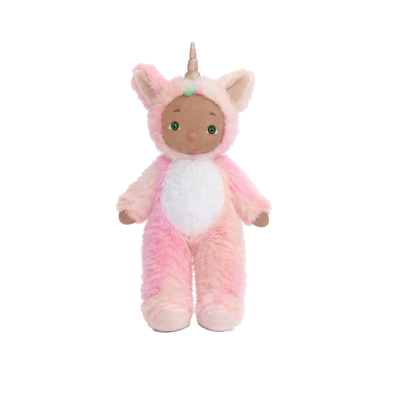 Olli Ella Dinkum Doll Cozy Day Dinkum - Kitticorn Pompom