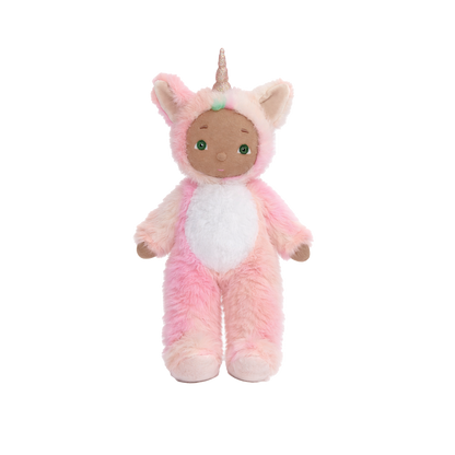 Olli Ella Dinkum Doll Cozy Day Dinkum - Kitticorn Pompom