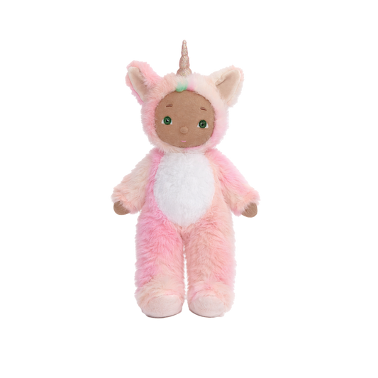 Olli Ella Dinkum Doll Cozy Day Dinkum - Kitticorn Pompom