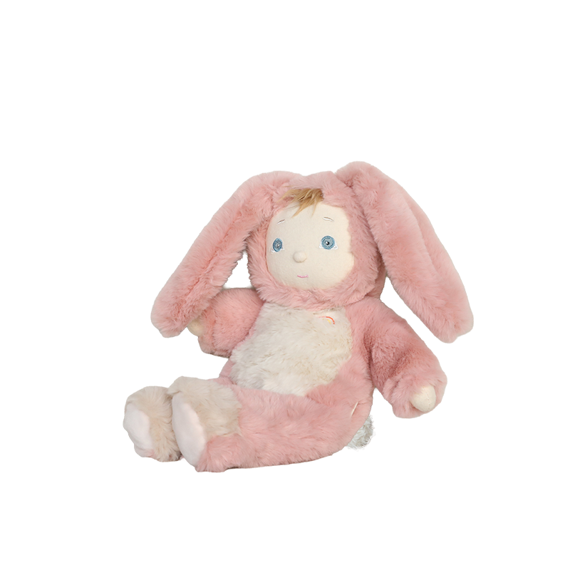 Olli Ella Cozy Day Dinkum - Bunny Pinkie