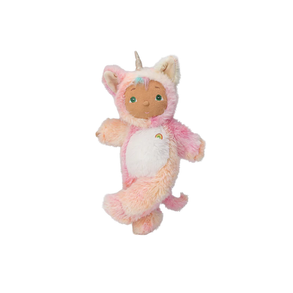 Olli Ella Dinkum Doll Cozy Day Dinkum - Kitticorn Pompom