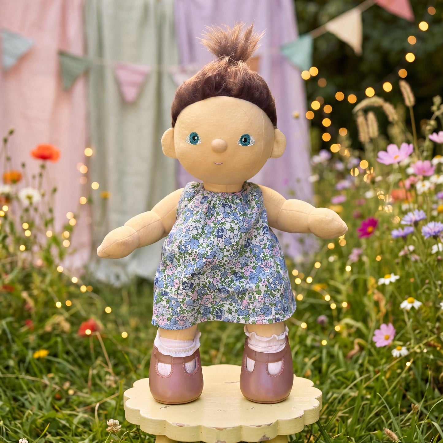 Olli Ella Dinkum Doll Cotton Dress - Florin