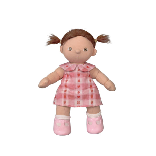Olli Ella Dinkum Doll Cotton Dress - Rosette