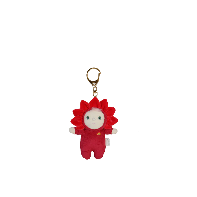 Olli Ella Dinky Bag Charm - Rose