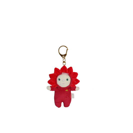 Olli Ella Dinky Bag Charm - Rose