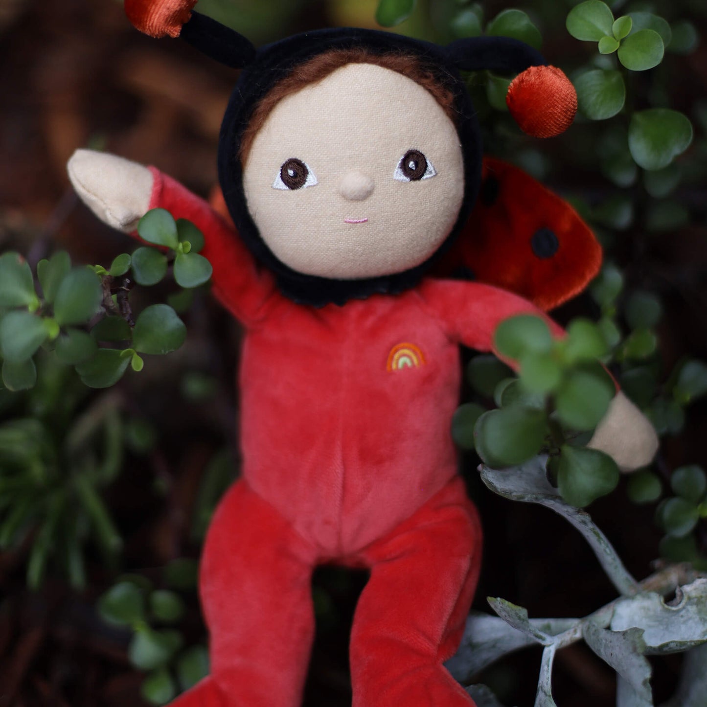 Olli Ella Dinky Dinkum Backyard Buddies - Lola Ladybug