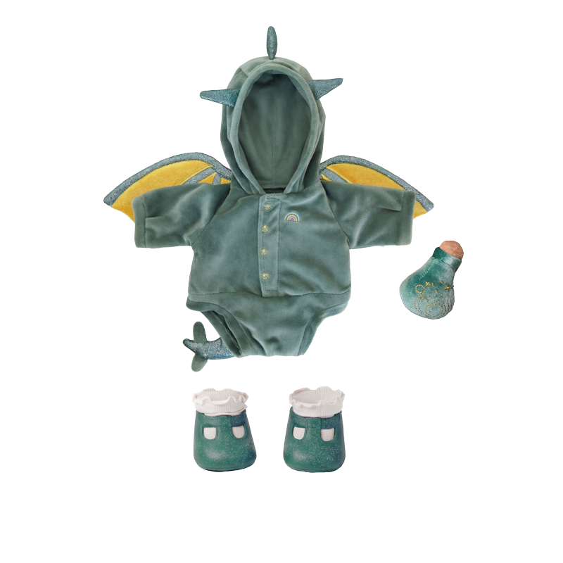Olli Ella Dinkum Doll Outfit Set - Dragon Outfit