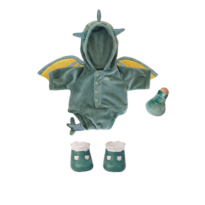 Olli Ella Dinkum Doll Outfit Set - Dragon Outfit